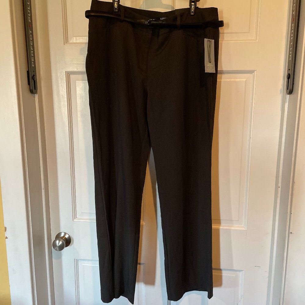 NEW w/Tags APT 9 Charcoal Curvy Trouser